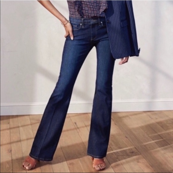 Banana Republic Urban Flared Leg Denim 